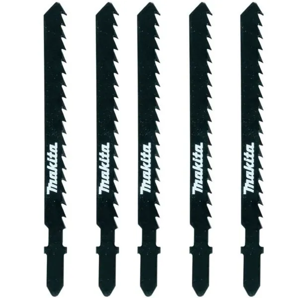 Lâmina de Serra Tico-Tico para Madeira 6 Dentes 5 Peças D-34883 Makita Lâmina de Serra Tico-Tico P/Madeira D-34883 74mm 6 Dentes 5 Uni