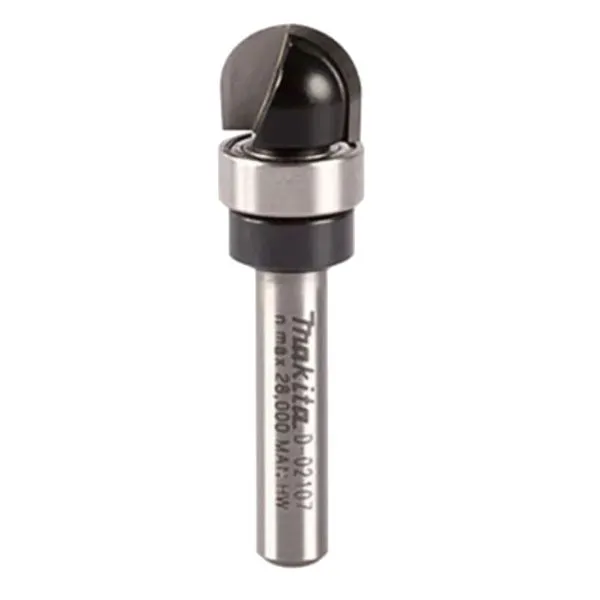 Fresa de Ponta V 1/4"" Com Rolamento - D02107 - MAKITA