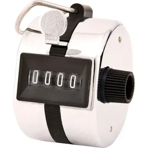 Contador Mecânico Manual VCM 4 Uso Manual para Contagens em Geral Corpo em Aço Inox Vonder Contador Mecânico Manual VCM 4 para Contagens em Geral em Aço Inox Vonder