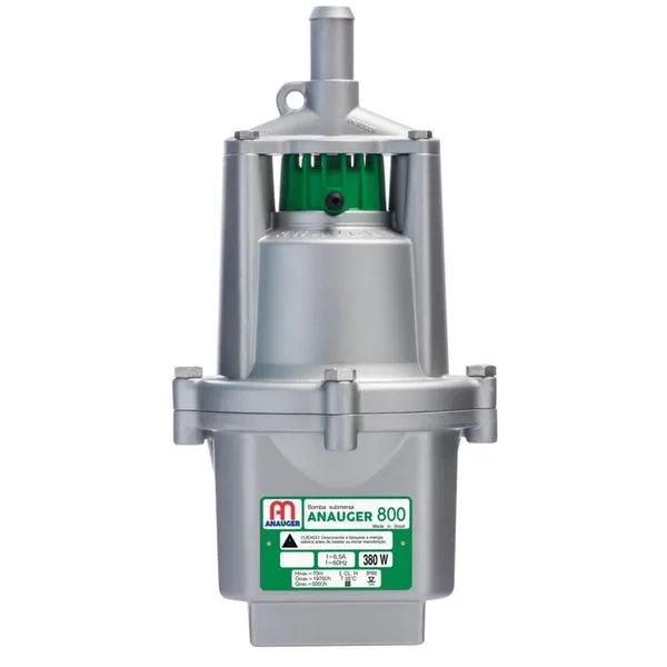 Bomba D'água Submersa Vibratória Para Poço 380 Watts 110Volts - 60581 - ANAUGER