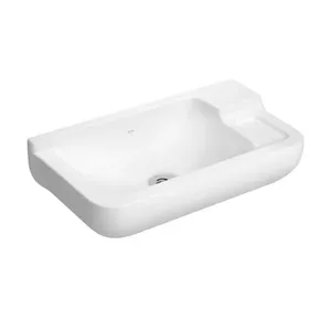 Lavatório Suspenso Louça Izy L.100.17 Branco 43x23,5cm Deca Lavatório Louça Suspenso Izy L.100.17 43x23,5cm Branco