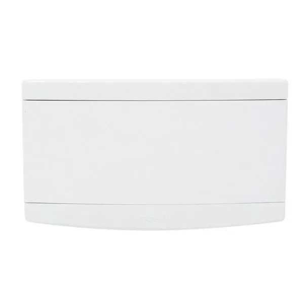 Quadro Distribuição Embutir 12 Disjuntores sem Barramento Tigre Quadro PVC Disjuntor Embutir sem Barramento para 12 Disj Slim Branco
