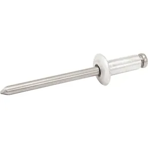 Rebite de Alumínio com Mandril de Aço 4,8x10mm 50 Peças - NOVE54
