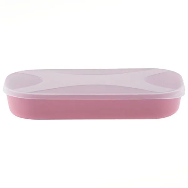 Organizador Multiuso Retangular Baixo 1,2 Litros Color - 650-2 - Top Line