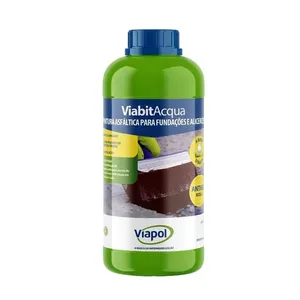 Pintura Asfáltica Impermeabilizante Viabit Acqua Viapol Pintura Asfaltica Imper Viabit Acqua 1l Viapol Lajes e Telhados