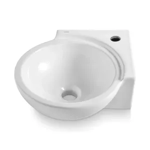 Lavatório de Canto Louça IL4-00 Branco 40x30cm Icasa Lavatório Louça de Canto IL4-00 40x30cm Branco