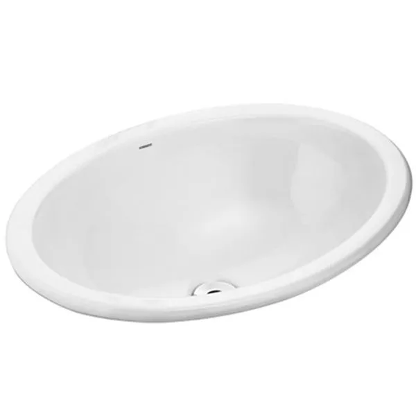 Cuba de Sobrepor Oval Branca - 7713042 - LORENZETTI