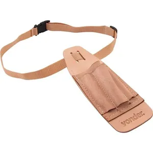 Cinto de Couro/Nylon Marrom para Eletricista - VONDER