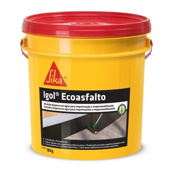 Impermeabilizante Sika Igol Ecoasfalto 18L