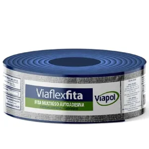 Fita Multiuso Pro Autoadesiva Asfáltica Viaflex 5cm x 10 Metros - V0616747 - VIAPOL