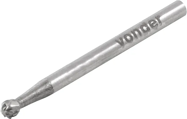 Lima Rotativa Esférica 3x2,7mm com Haste 3mm - VONDER