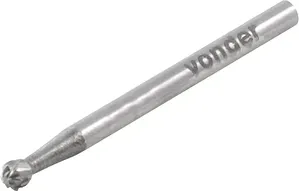 Lima Rotativa Esférica 3x2,7mm com Haste 3mm - VONDER
