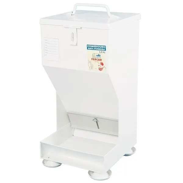 Comedouro Para Animais Nº02 5 Kilos - Ref5268 - Fercar Comedouro P-animais 02 5,0kg Fercar Ref.52-68