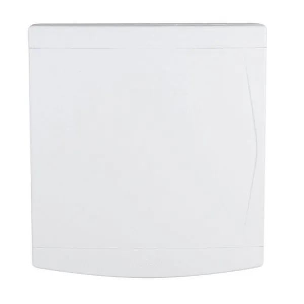 Quadro Distribuição Sobrepor 18/24 Disjuntores sem Barramento Tigre Quadro PVC Disjuntor Sobrepor sem Barramento para 18/24 Disj Branco