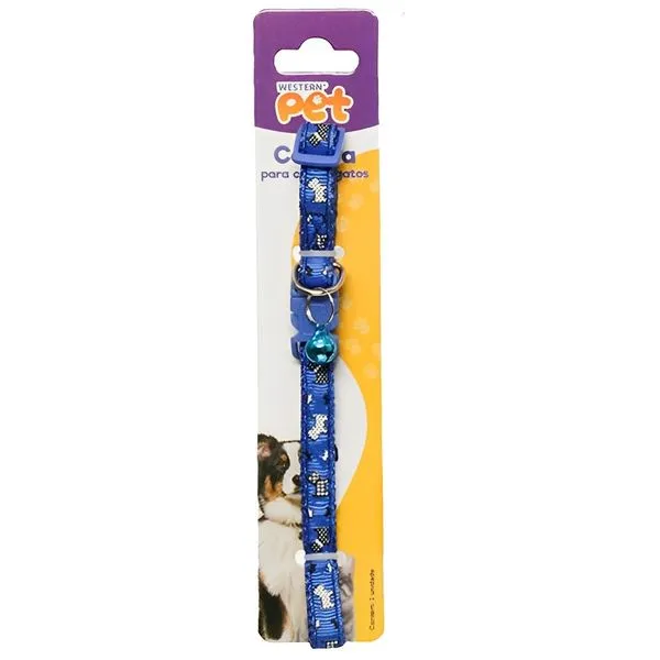 Coleira Regulável 2cmx30-50cm Sortido - PET-292 - WESTERN