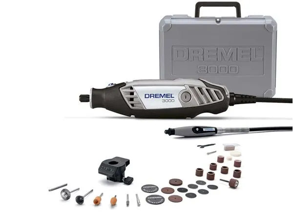 Micro Retífica Elétrica Dremel 3000 90W 220V Acompanha Maleta com Acessórios