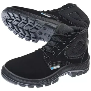 Bota Nobuck Preta Nº 42 - 700457-42 - MARLUVAS