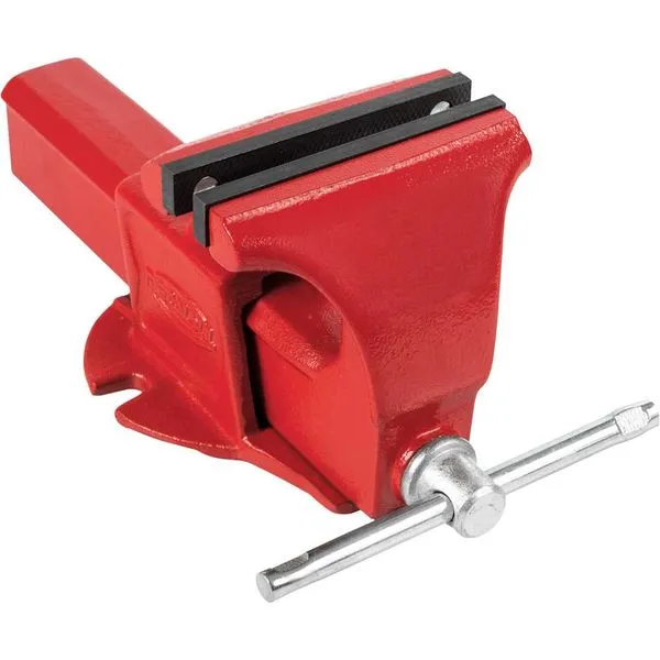 Torno de bancada fixo N°04 abertura 101 mm TBP059 - METALSUL