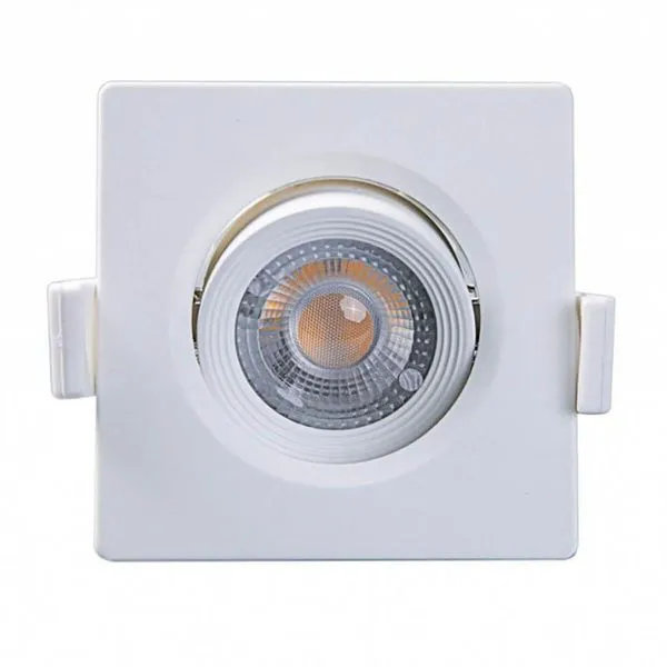 Spot Led Quadrado Embutir Mr11 Alltop 3 Watts 6500k - 15090192 - Taschibra