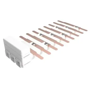 Barramento Bifásico Tipo Flutuante Brum Barramento Bifásico Tipo Flutuante 18 Pólos + N/T para Quadro Volt