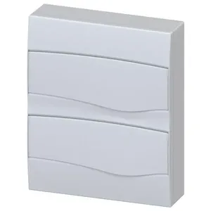Centro De Distribuição De Sobrepor Para 24 Disjuntores Com Porta Opaca Din Ip40 - 096.200.044 - Brum