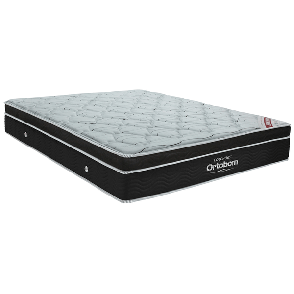 Colchão Casal, Molas Ensacadas, Espuma Selada Poliuretano, 138 x 188 - Ortobom Elegant Superpocket