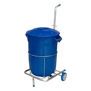 Carrinho Funcional de Limpeza Jsn G16 com Balde para Transporte e Organização Eficiente de Produtos Azul Carrinho Funcional de Limpeza Jsn G16 com Balde para Transporte Prático Azul Premium Colchões