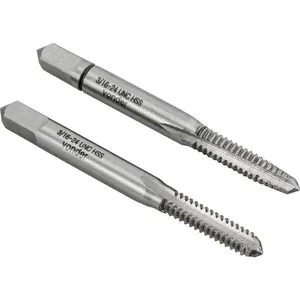 Macho Manual Aço Rápido UNC 3/16" DIN 351 com 2 Peças - VONDER