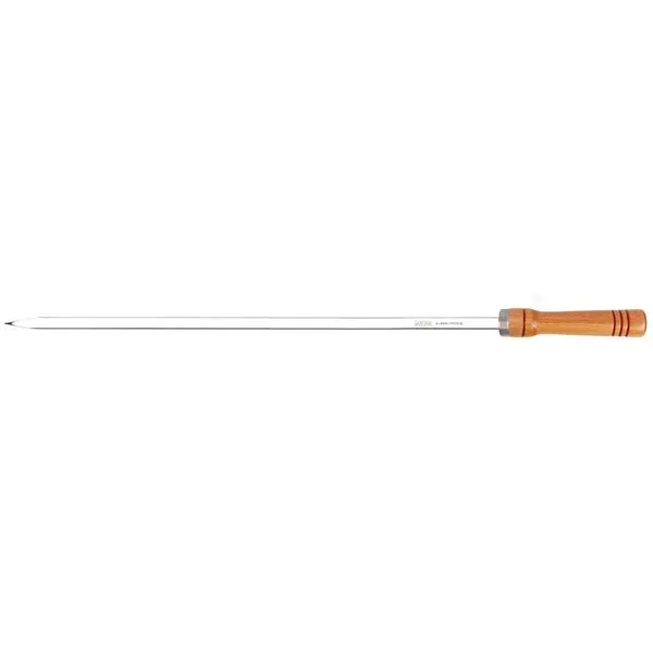 Espeto Alumínio Simples para Churrasco 1,00m