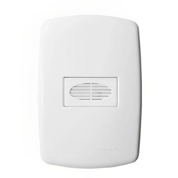Campainha Cigarra Bivolt Com Placa 4x2 - Dc-8100-33 - Dicompel
