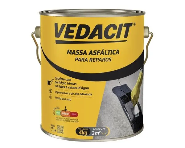 Carbolastico N2 4Kg O.Baumgart (Massa Asfaltica Reparo)