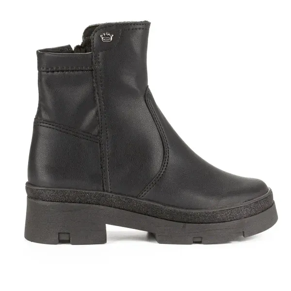 Bota Pink Cats Infantil de Cano Curto Preta 30