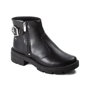 Bota Dakota de Cano Curto Preta 36