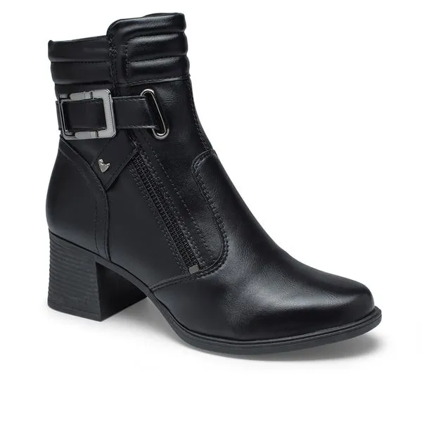 Bota Mississipi de Cano Curto Preta 35