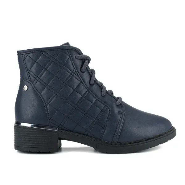 Bota Coturno Campesí Azul Marinho 40