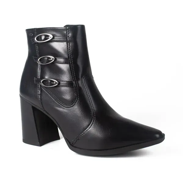 Bota Dakota de Cano Curto Preta 37