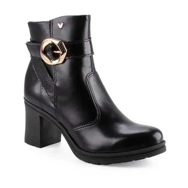 Bota Mississipi de Cano Curto Preta 38
