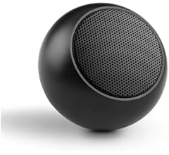 Caixa de Som Bolinha Bluetooth Super Potente Mini, sem fio, Tws Mini Speaker Amplificada (PRETO)