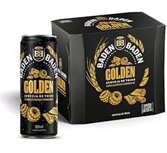 Baden Baden Cerveja Ale Golden, Pack 6 Latas Lata 350ml
