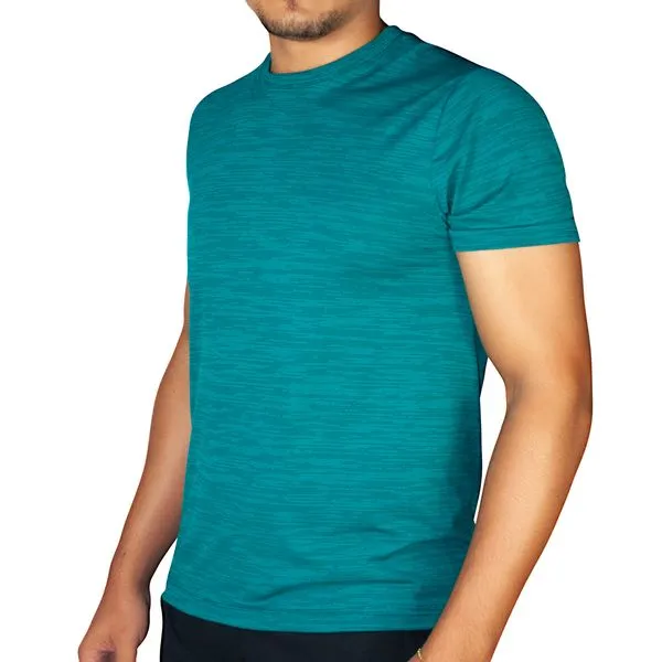 T-Shirt Sem Costura Flamê Verde Selva