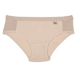 Calcinha Em Cotton Infantil Areia