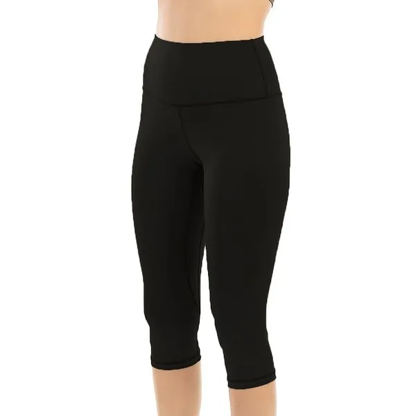 Calça Capri Fitness Com Bolso Invicivel Preto