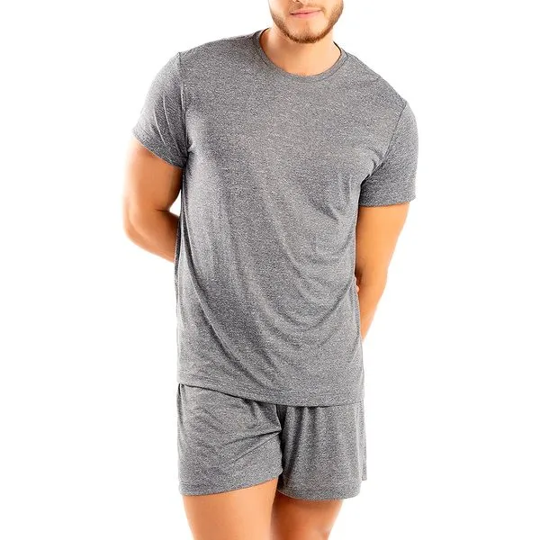 Pijama Em Liganete Mescla