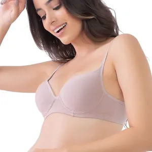 Soutien Em Cotton Com Bojo Espumado E Aro Quartzo