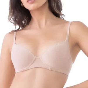Soutien Em Cotton Com Bojo Espumado E Aro Mousse