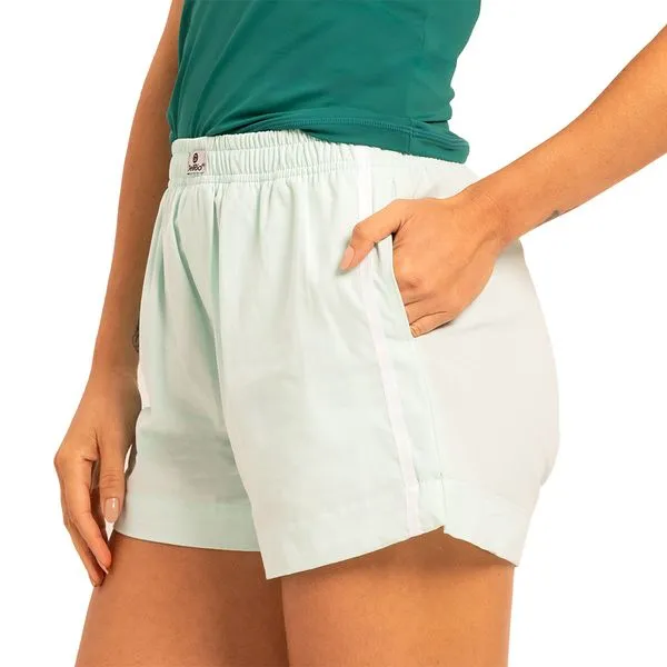 Short Em Tecido Mega Pop E Fita Lateral Brisa