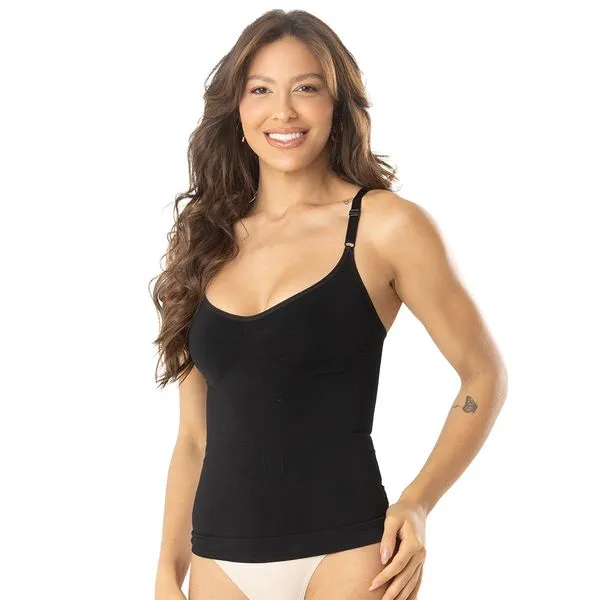 Camisete Shape Sem Costura Preto