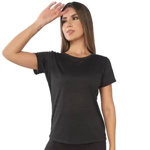 T-Shirt Em Neo Fresh Alongada Preto