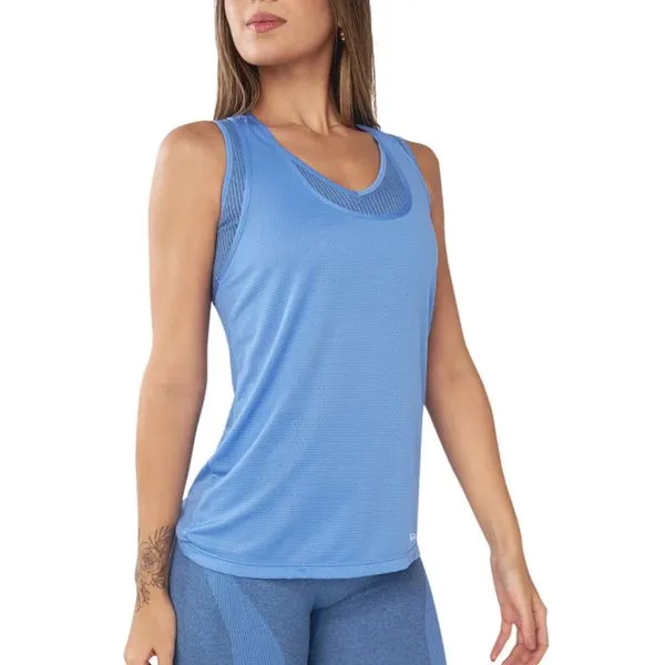 Regata Fitness Em Neo Fresh Azul Celeste