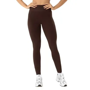 Legging Fitness Sem Costura Café